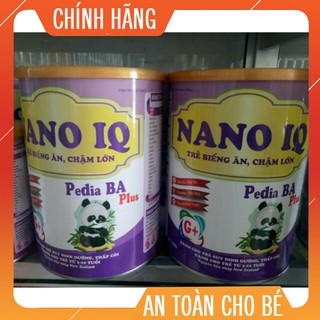 Sữa Nano IQ Pedia BA Plus hộp 900g date mới nhất