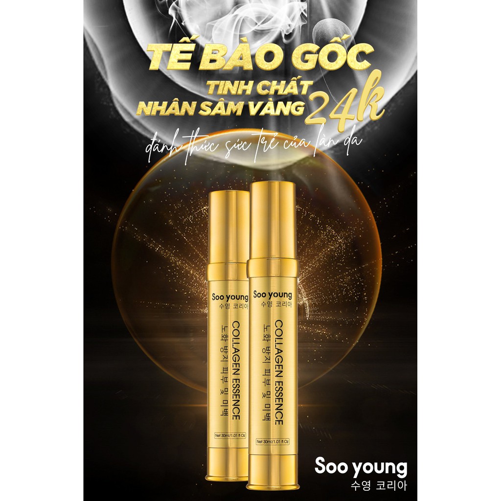 Tinh chất tế bào gốc nhân sâm vàng 24k