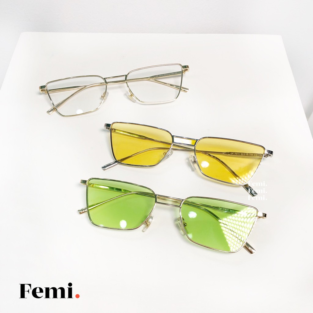 Kính mát nữ Femi Jasmin phong cách Retro kính râm nữ chính hãng