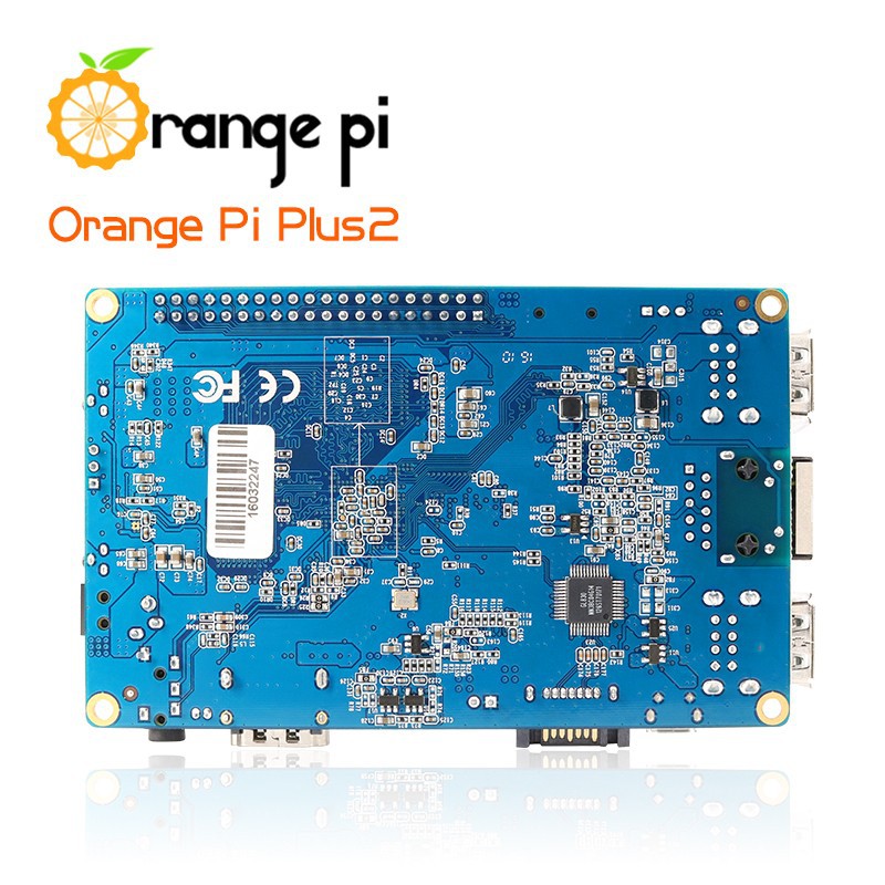 Máy tính nhúng Orange PI Plus 2 chip H3 RAM 2GB đủ LAN WIFI thêm cả cổng SATA nối ổ cứng | BigBuy360 - bigbuy360.vn