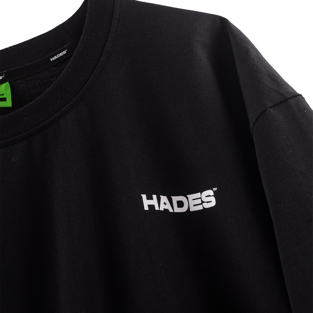 Áo Thun Tay Lỡ Unisex RESILENT CITY 100% Cotton HADES Brand Chính Hãng