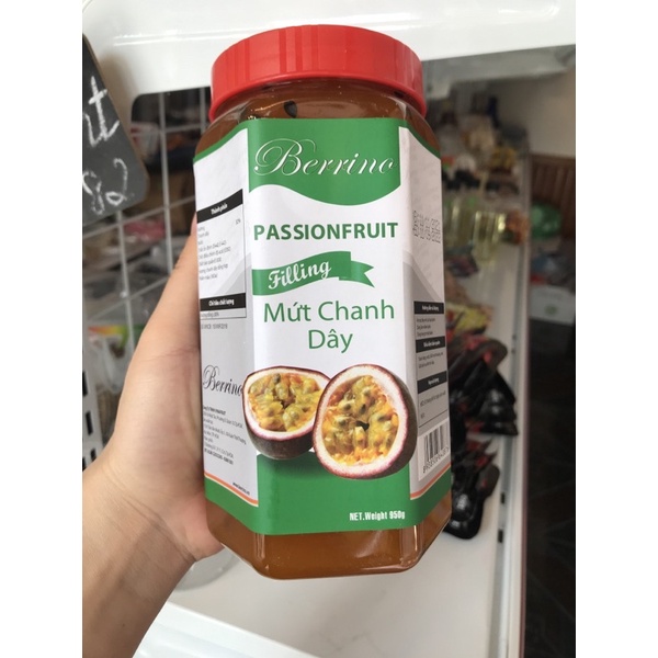 Mứt chanh dây Berino 907gr