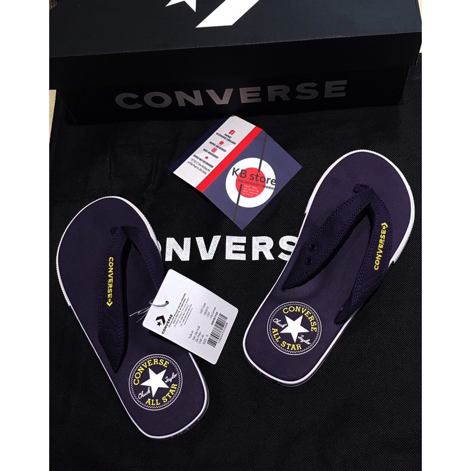 Dép Converse tím xỏ ngón