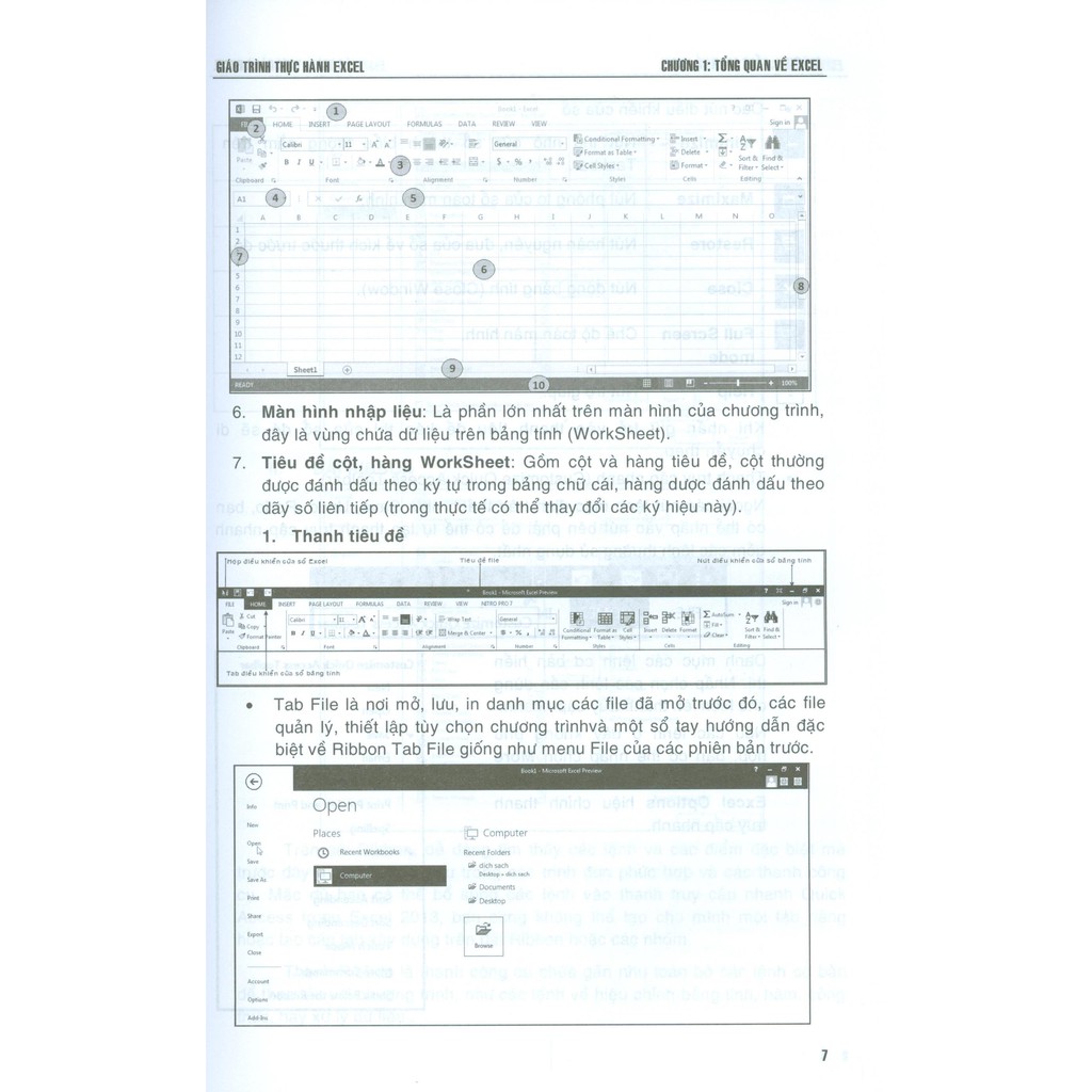 Sách - Giáo Trình Thực Hành Excel - Dùng Cho Các Phiên Bản 2019, 2016, 2013