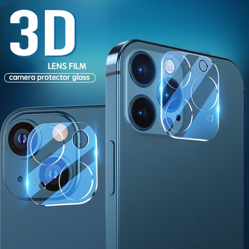 Kính Cường Lực 3D Chống Trầy Xước Bảo Vệ Ống Kính Máy Ảnh Sau Cho iPhone 14 / 14 Plus / 14 Pro / 14 Pro Max