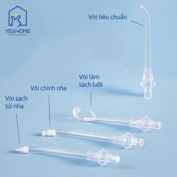 Máy Tăm Nước Xiaomi Mijia Flosser - Bình Xịt Vệ Sinh Răng Miệng bảo hành 12 tháng, hàng chính hãng - Yeahome Store