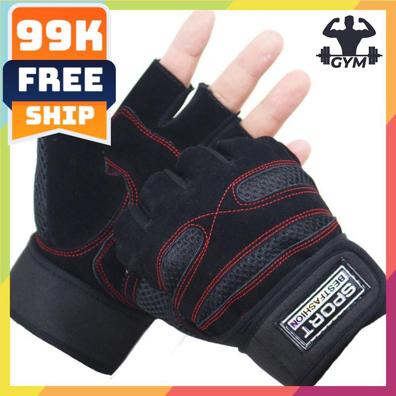 FLASH SALE🎁 Găng tay tập gym nam-Bao tay tập tạ-giảm cân tốt-freeship 50k-giá rẻ vô địch-hà nội & tphcm
