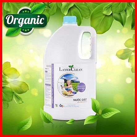 NƯỚC GIẶT QUẦN ÁO HỮU CƠ LAYER CLEAN 5lít