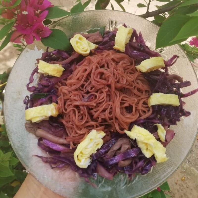 [FreeShip] Hủ tiếu gạo lứt khô sợi Nhuyễn To gói 500gr NTFOOD, hủ tíu lức dai ngon giảm cân healthy