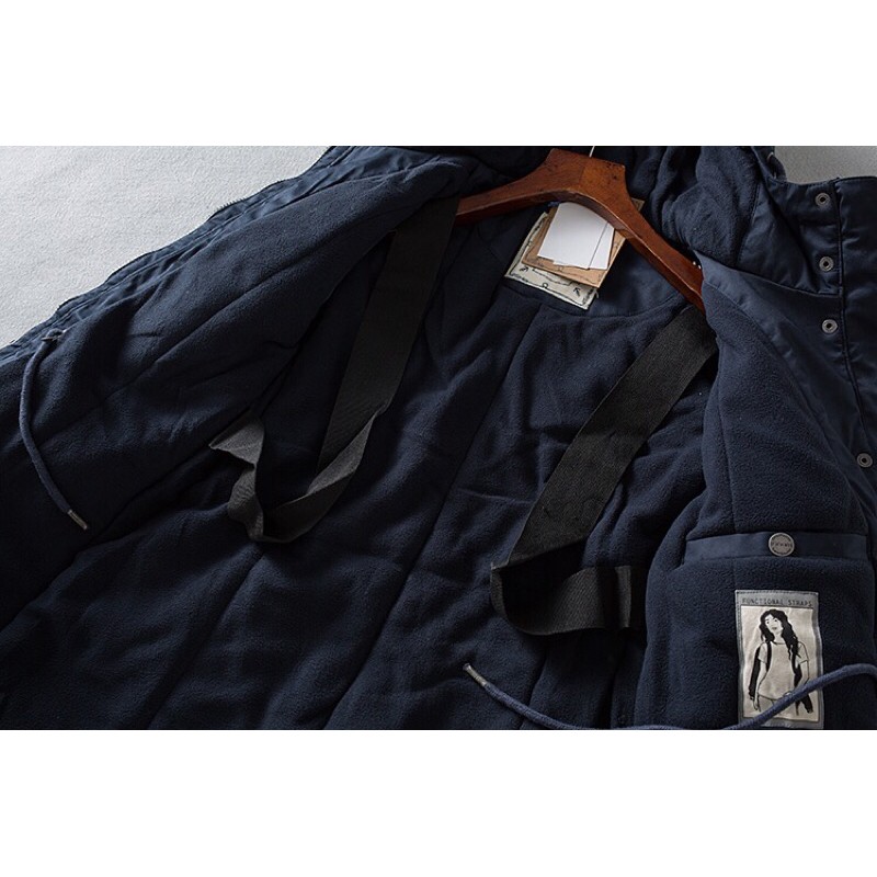 Áo parka lót nỉ xuất Đức