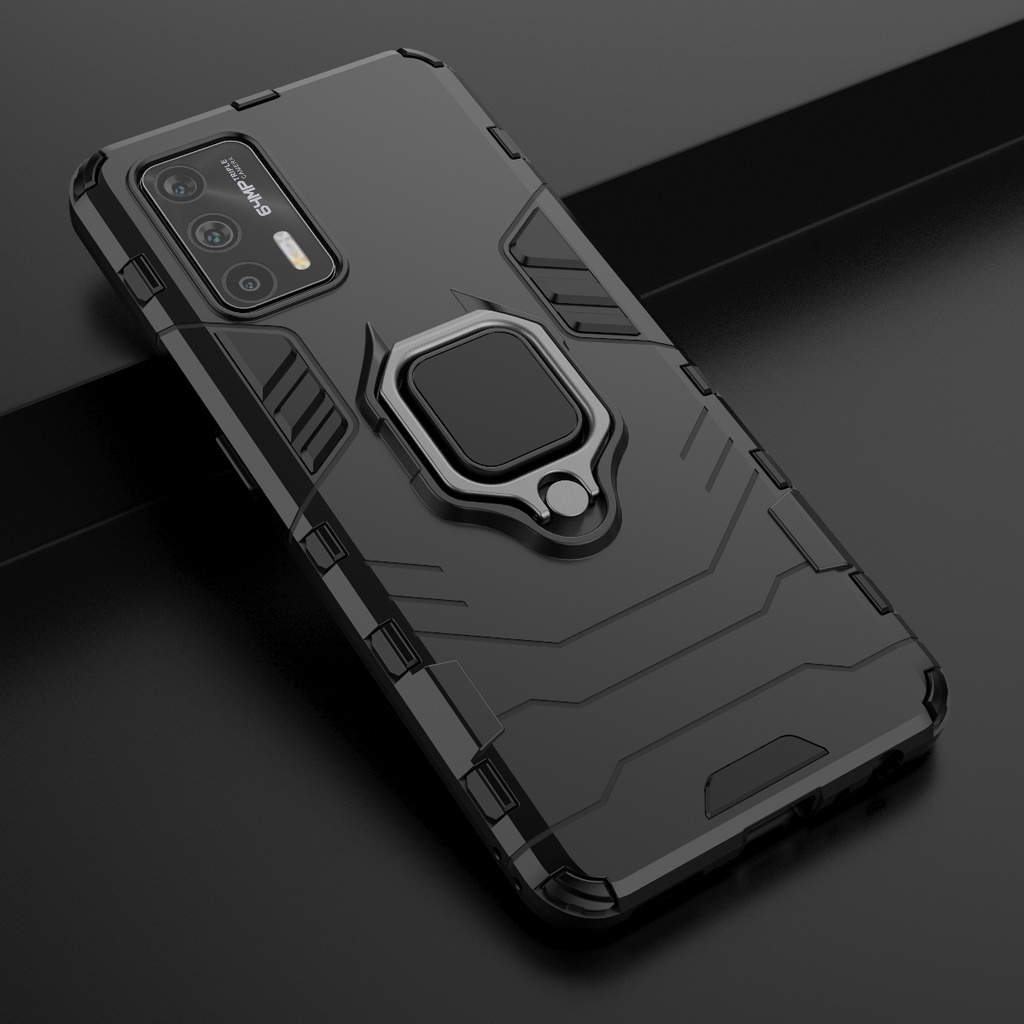 Ốp lưng Realme Q3 Pro / Realme GT Neo 2T dùng chung Iron Man Iring chống sốc giá đỡ mặt lưng xem phim