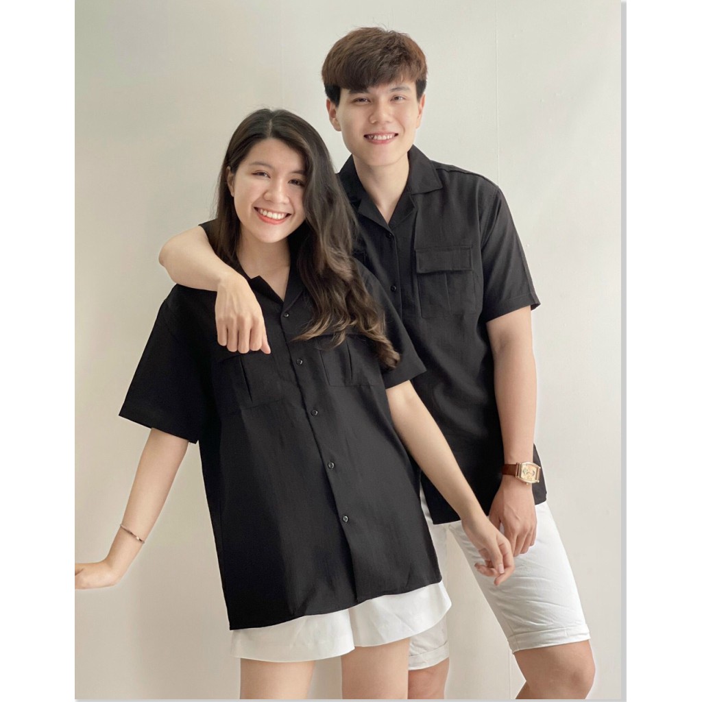 ÁO SƠ MI NAM NỮ CHẤT ĐŨI SIÊU XỊN XÒ , CHO CÁC BẠN TRẺ NAM NỮ ĐỀU MẶC ĐƯỢC HK