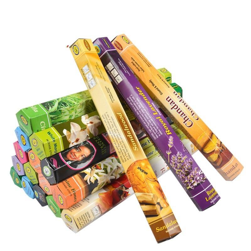 Incense sticks/ Nhang Thơm Ấn Độ nhiều mùi/ - Hàng Nhập khẩu (sỉ và lẻ)