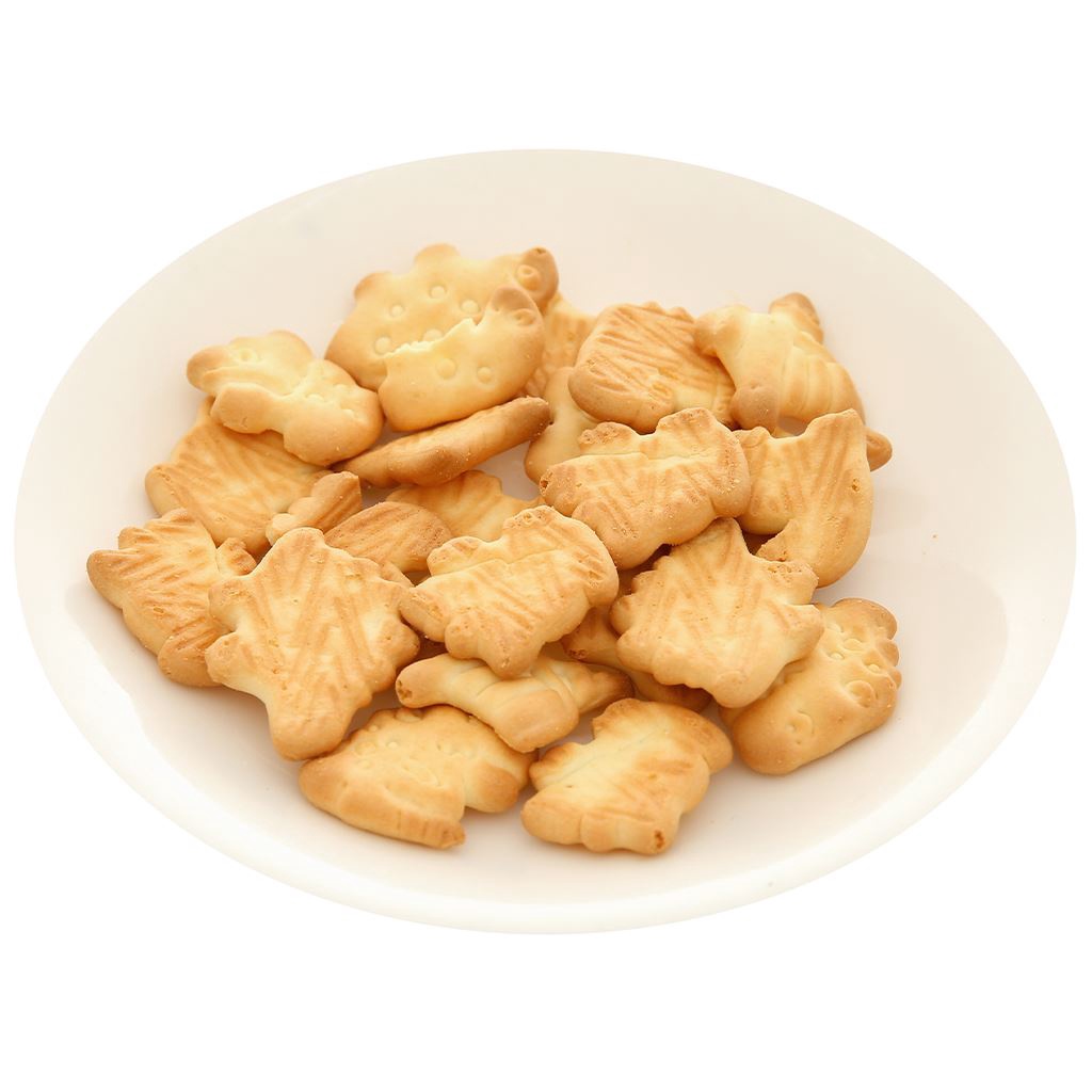 Bánh quy sữa khủng long CW Hàn Quốc, bánh quy ăn dặm cho bé hộp 60gr - Tiểu Màn Thầu Store