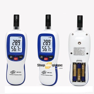 Máy Đo Nhiệt Độ Và Độ Ẩm Benetech GM1363