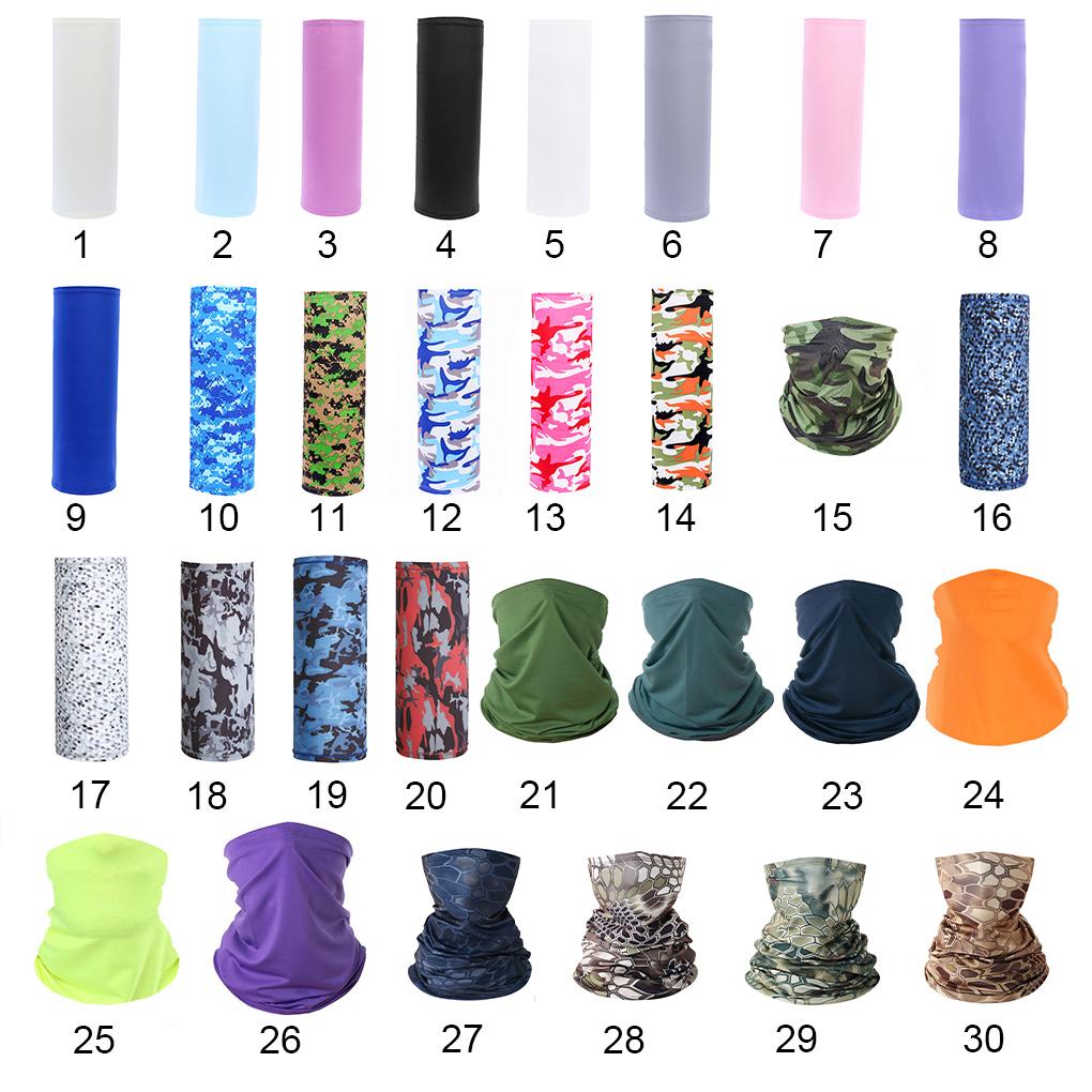 [MAPD] Khăn Quàng Cổ Bandanas Lụa Băng Không Đường May Bảo Vệ Miệng Khi Đi Xe Đạp Leo Núi Câu Cá Ngoài Trời Mùa Hè