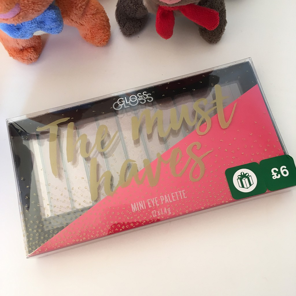 Bảng Phấn Mắt GLOSS 10 Màu The Must Haves Mini Eye Palette