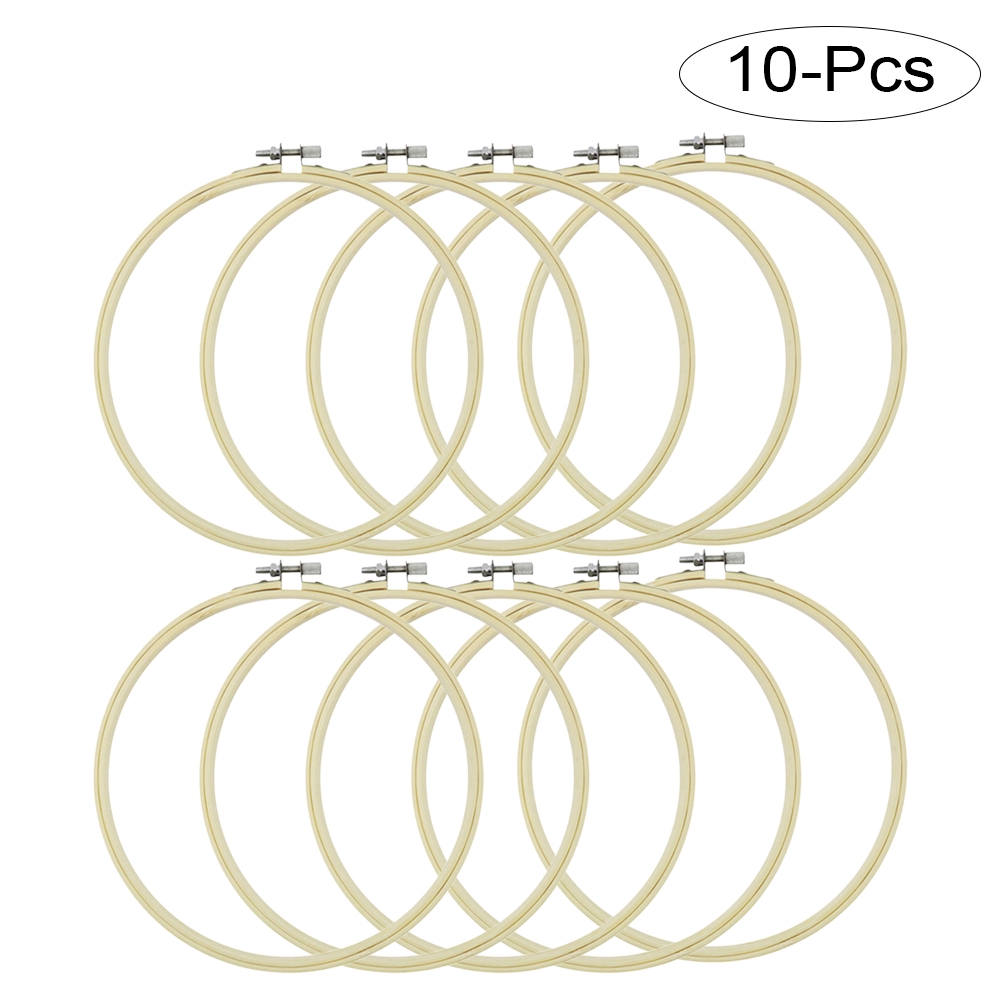 Bộ 10 Khung Thêu Kích Thước 3 Inch / 8cm