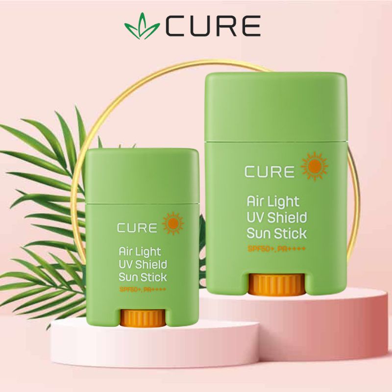Thanh Lăn Chống Nắng Tinh Chất Lô Hội CURE Air Light UV Shield Sun Stick SPF50 + PA ++++ 20g