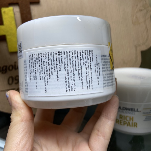 Hấp siêu chữa trị 60s goldwell 200ml &500ml | BigBuy360 - bigbuy360.vn