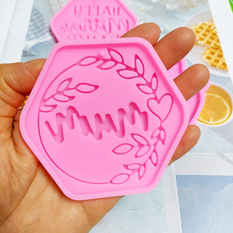 ✿ Khuôn Silicone Làm Mặt Dây Chuyền DIY Sáng Tạo Cho Ngày Của Mẹ
