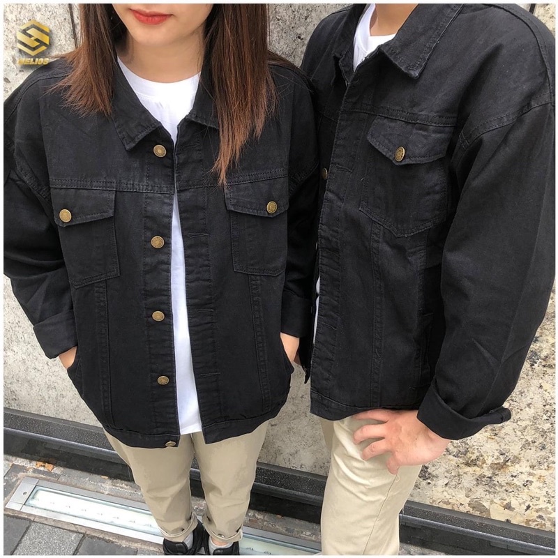 Áo khoác kaki unisex mặc đôi giá rẻ