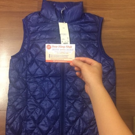 Áo phao Gile lông vũ nam UNIQLO