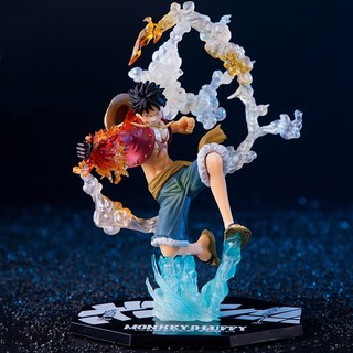 [KÈM VIDEO] Mô hình Figure Luffy Fire Battle One Piece - Monkey D Luffy Trạng Thái Chiến Đấu Cao