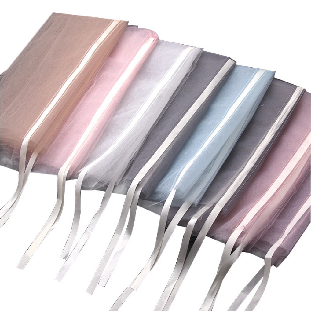 Cuộn vải lưới có dây rút dành cho gói quà bó hoa