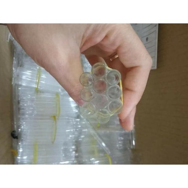 COMBO 10 Ống Hút Mụn Thủy Tinh Lắp Máy Hút Mụn, Máy 5in1