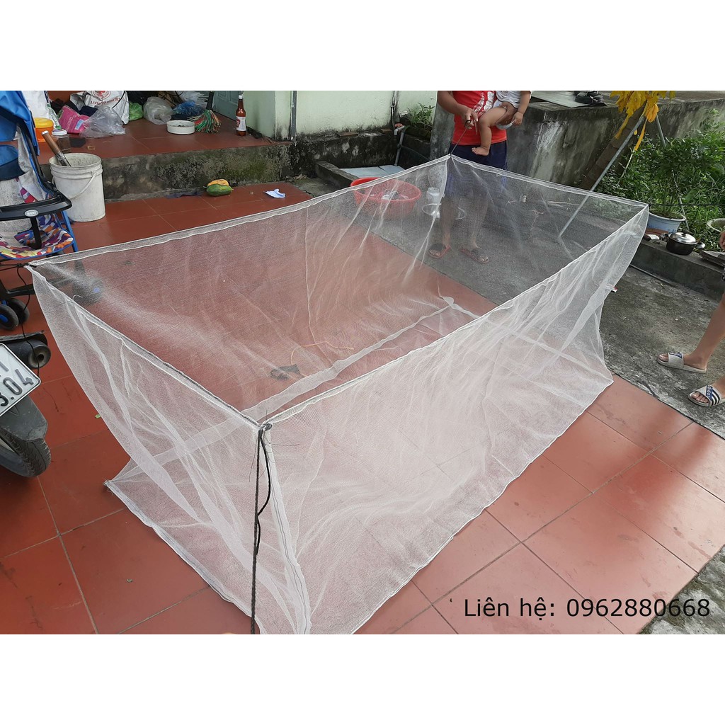 Tráng lưới nuôi ốc nhồi