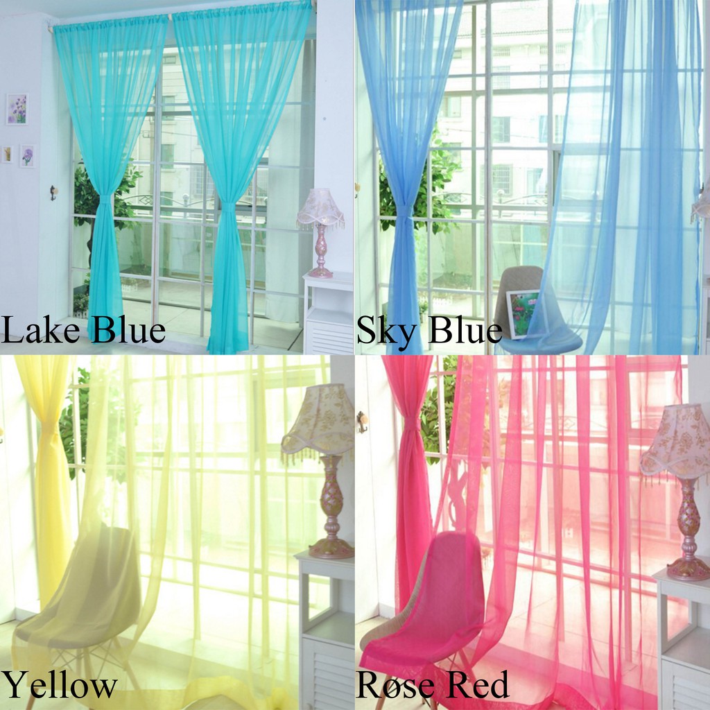 Rèm Cửa Sổ Vải Tuyn 100x200cm