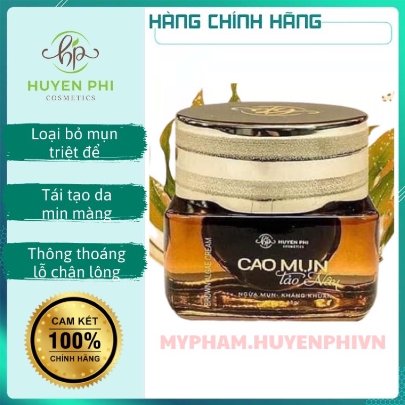 [SP CHÍNH HÃNG] Cao Mụn Tảo Nâu Huyền Phi - Loại Bỏ Mụn Hoàn Toàn, Tái Tạo Da Mịn Màng Căng Bóng | BigBuy360 - bigbuy360.vn