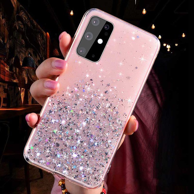 Samsung cover Galaxy A72 4/5G A5 A8/PLUS A6 J6PLUS J8 A7 A750 2018 S8 S9 S10/S8 s9 s10PLUS Flash Soft Transparent Phone Case