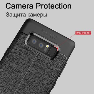 Ốp Lưng Auto Focus, Ferari Vân Da Cho Samsung Note 8, Ốp Lưng Samsung