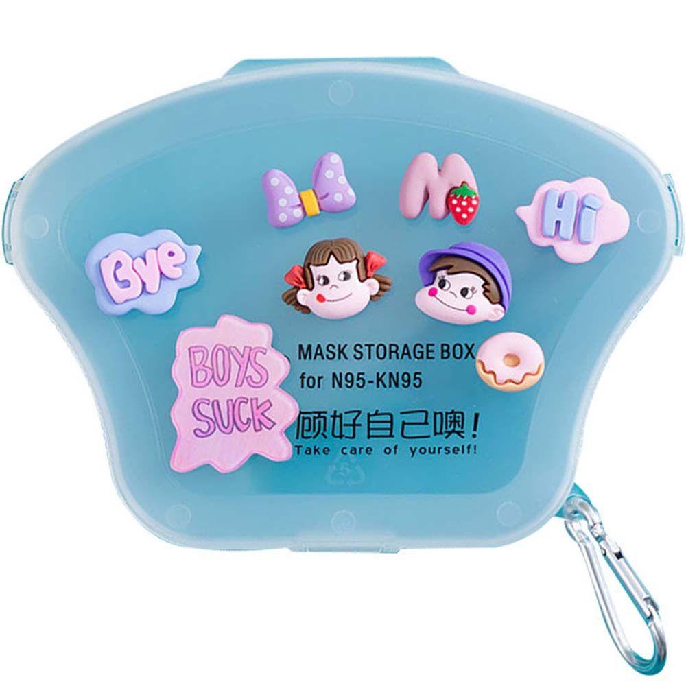 Túi Đựng Khẩu Trang Chống Ô Nhiễm Họa Tiết Hoạt Hình Dễ Thương Ốp