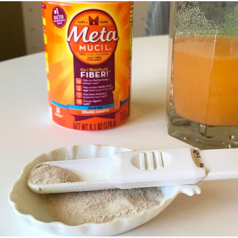 Bổ sung chất xơ Metamucil 4 in 1 fiber-USA