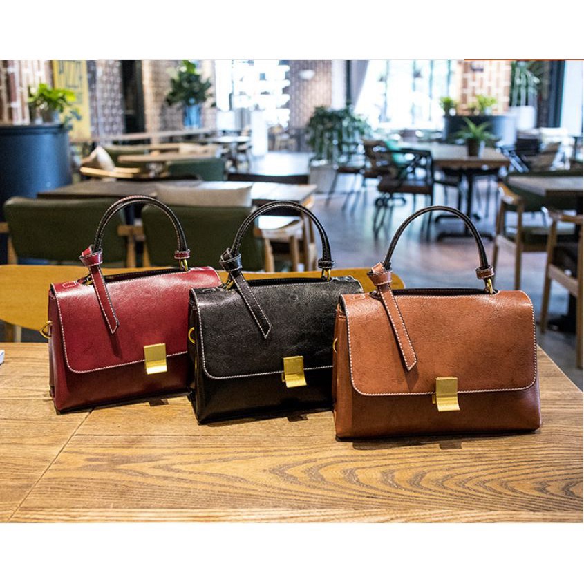 Túi xách nữ đeo chéo da mềm cao cấp sang trọng thanh lịch TX02 túi đeo chéo -Chip Xinh Boutique | BigBuy360 - bigbuy360.vn