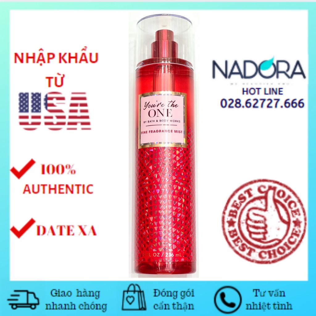 Xịt Thơm Toàn Thân You're The One Bath And Body Works - Body Mist