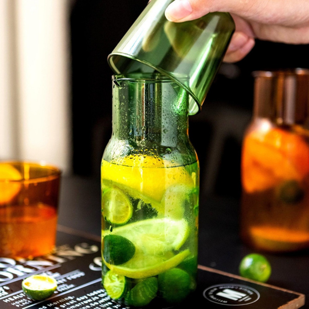 Bình Nước Thủy Tinh borosilicate Cho Văn Phòng / Gia Đình