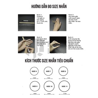 Nhẫn bạc mặt tròn trơn