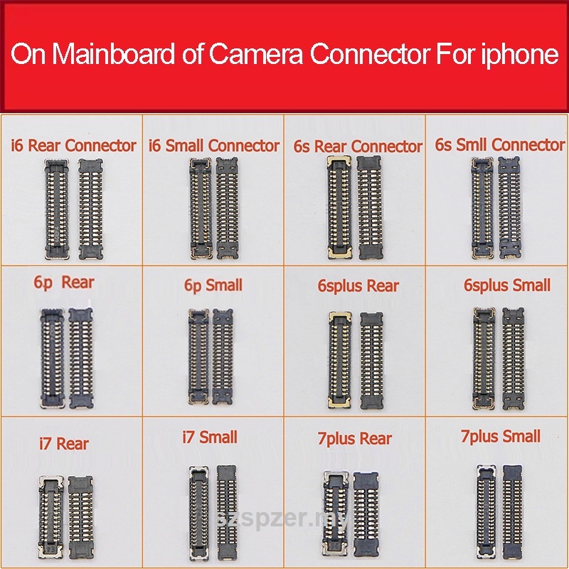 Phụ kiện mạch kết nối Camera trước sau cho điện thoại Iphone 6S 6 7 8 Plus