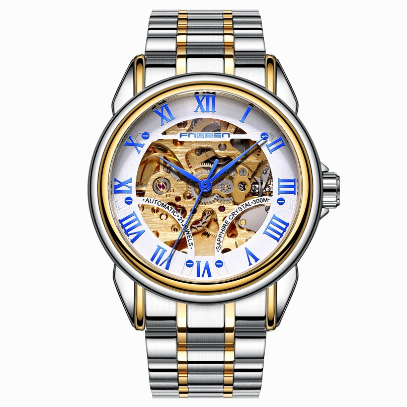 Đồng Hồ Cơ Tự Động FNGEEN 0009 Phong Cách Cá Tính Cho Nam