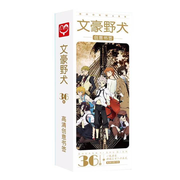 Hộp ảnh Bookmark One Piece Wanted Đảo Hải Tặc 36 tấm in hình anime