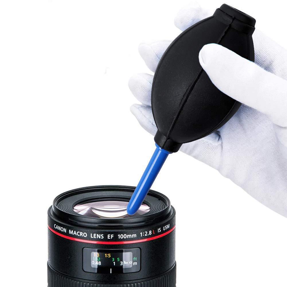 Combo bộ vệ sinh máy ảnh gồm 3 món Bóng thổi bụi + bút lau lens + khăn lau lens (không hộp)