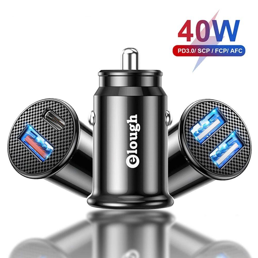 Myrongvn Ổ Cắm Sạc Nhanh USB PD QC3.0 Trên Ô Tô