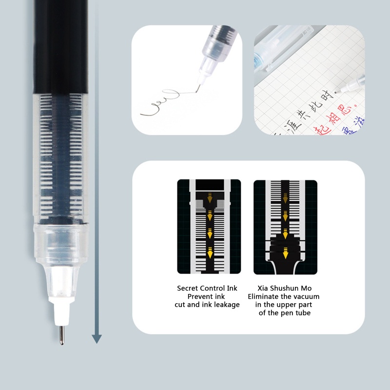 Bộ 10 Cây Bút Bi Lăn Trang Trí Sổ Tay