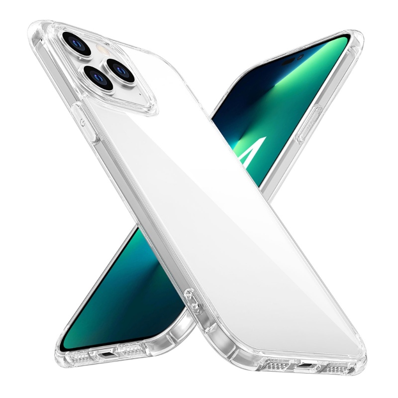 Ốp Điện Thoại Kính Cường Lực Trong Suốt Chống Sốc Cho Iphone 14 / 14 Max / 14 Pro / 14 Pro Max