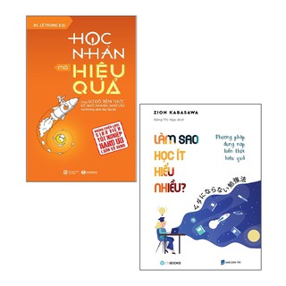 Sách - Combo: Học Nhàn Mà Hiệu Quả + Làm Sao Học Ít Hiểu Nhiều?