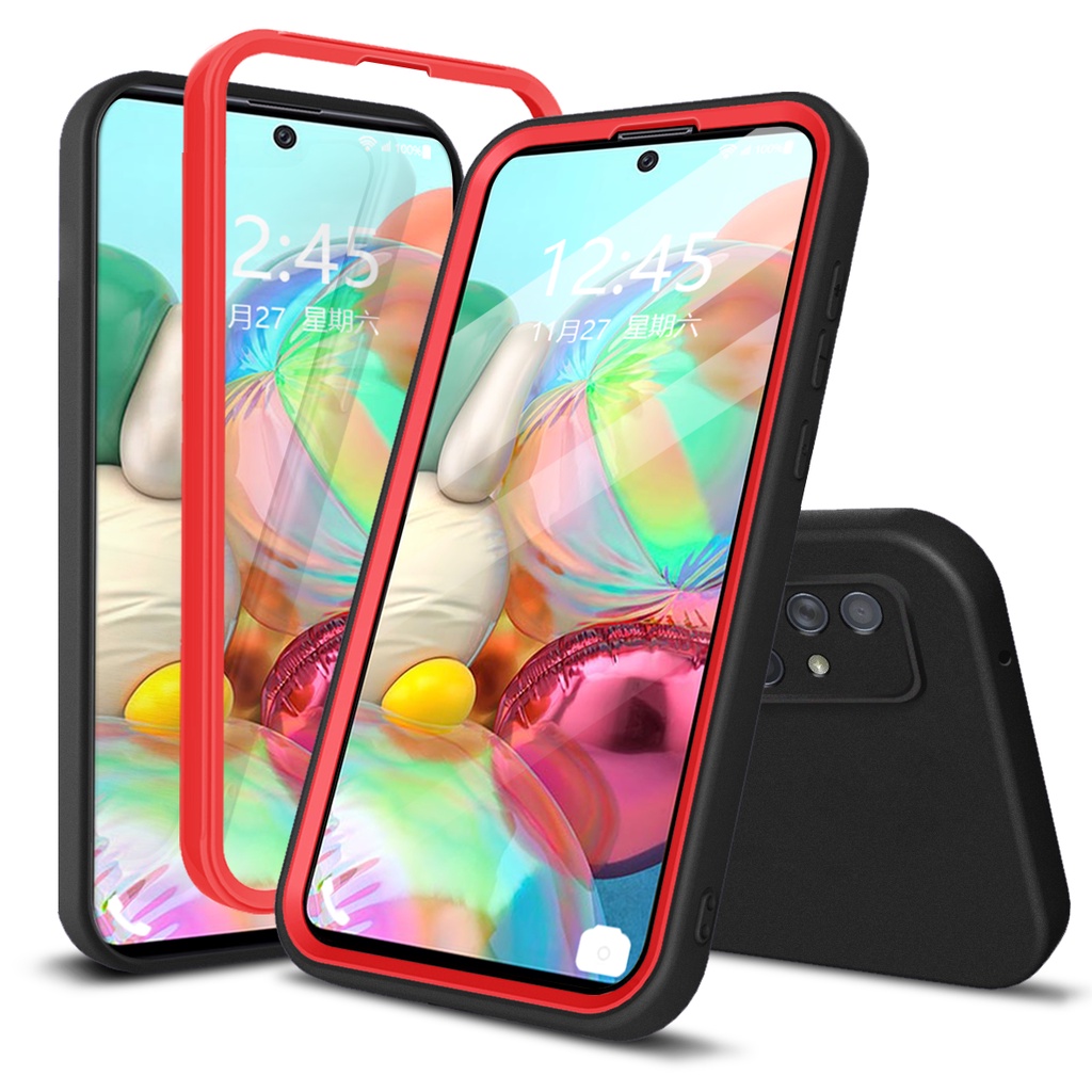 Ốp Điện Thoại Silicone 2 Trong 1 Cho Samsung Galaxy A71 A51 A21S A20 A20S A50 A50S A30S